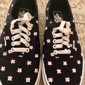 Houston Astros Men’s Vans size 9
